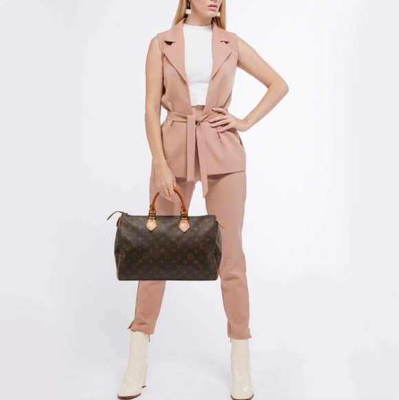 Louis Vuitton Handbags - ❌️SOLD❌️ Louis Vuitton Speedy 35 Vintage 1984 -  authentic leather tote monogram